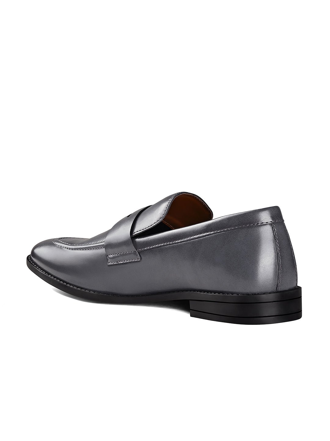 Ash Grey Slipon Style Comfortable Moccasin