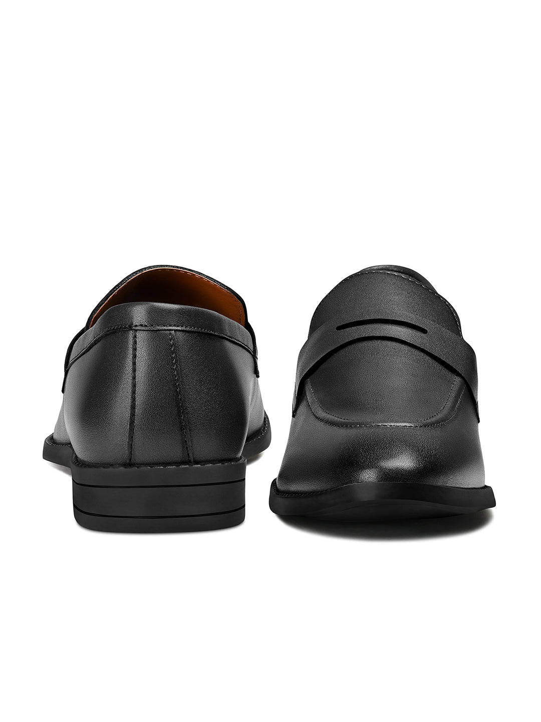 Obsidian Black Slipon Style Comfortable Moccasin