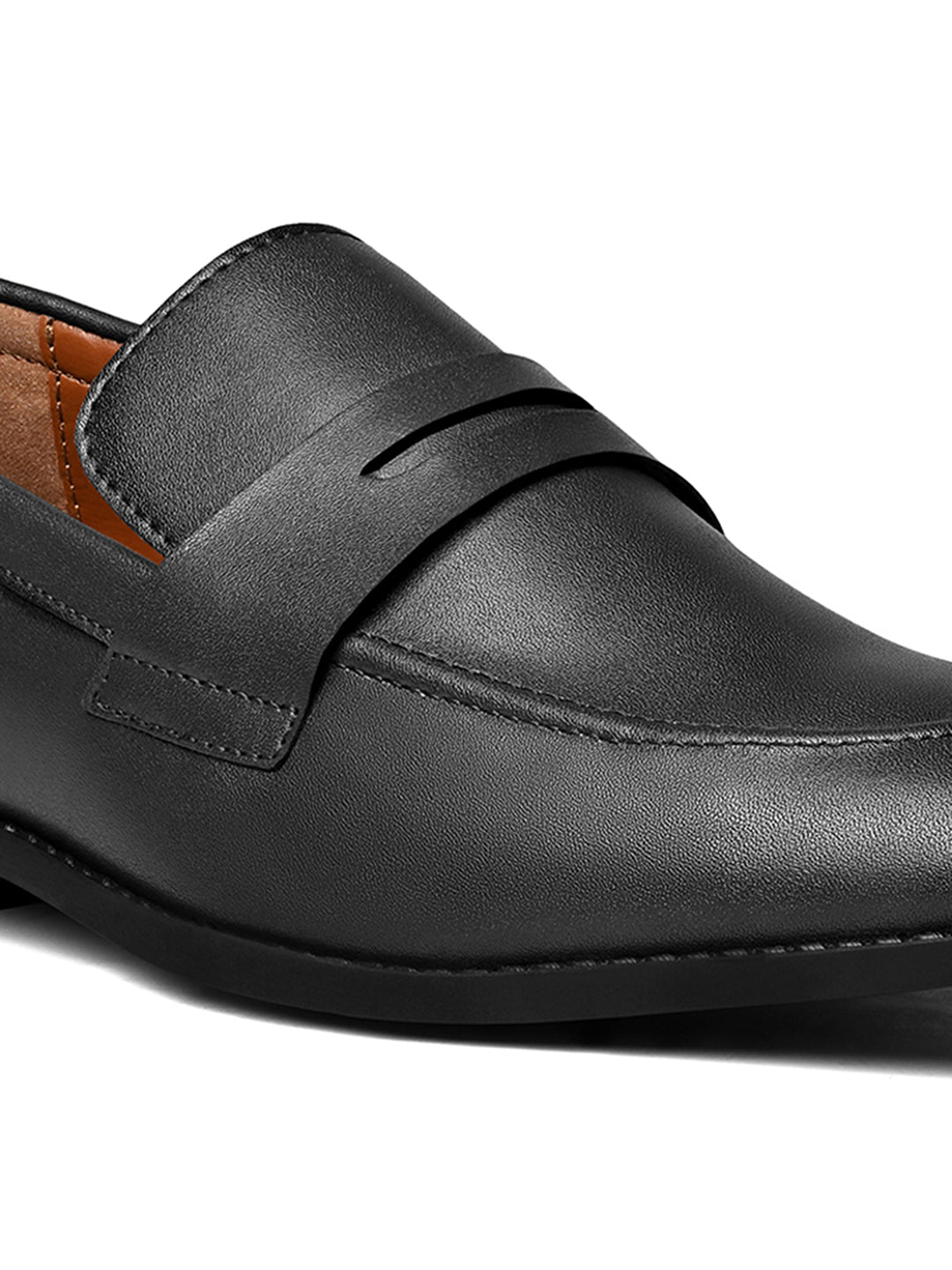 Obsidian Black Slipon Style Comfortable Moccasin