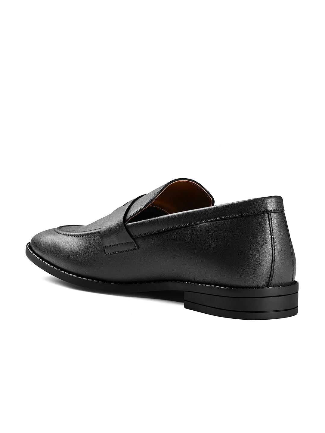 Obsidian Black Slipon Style Comfortable Moccasin