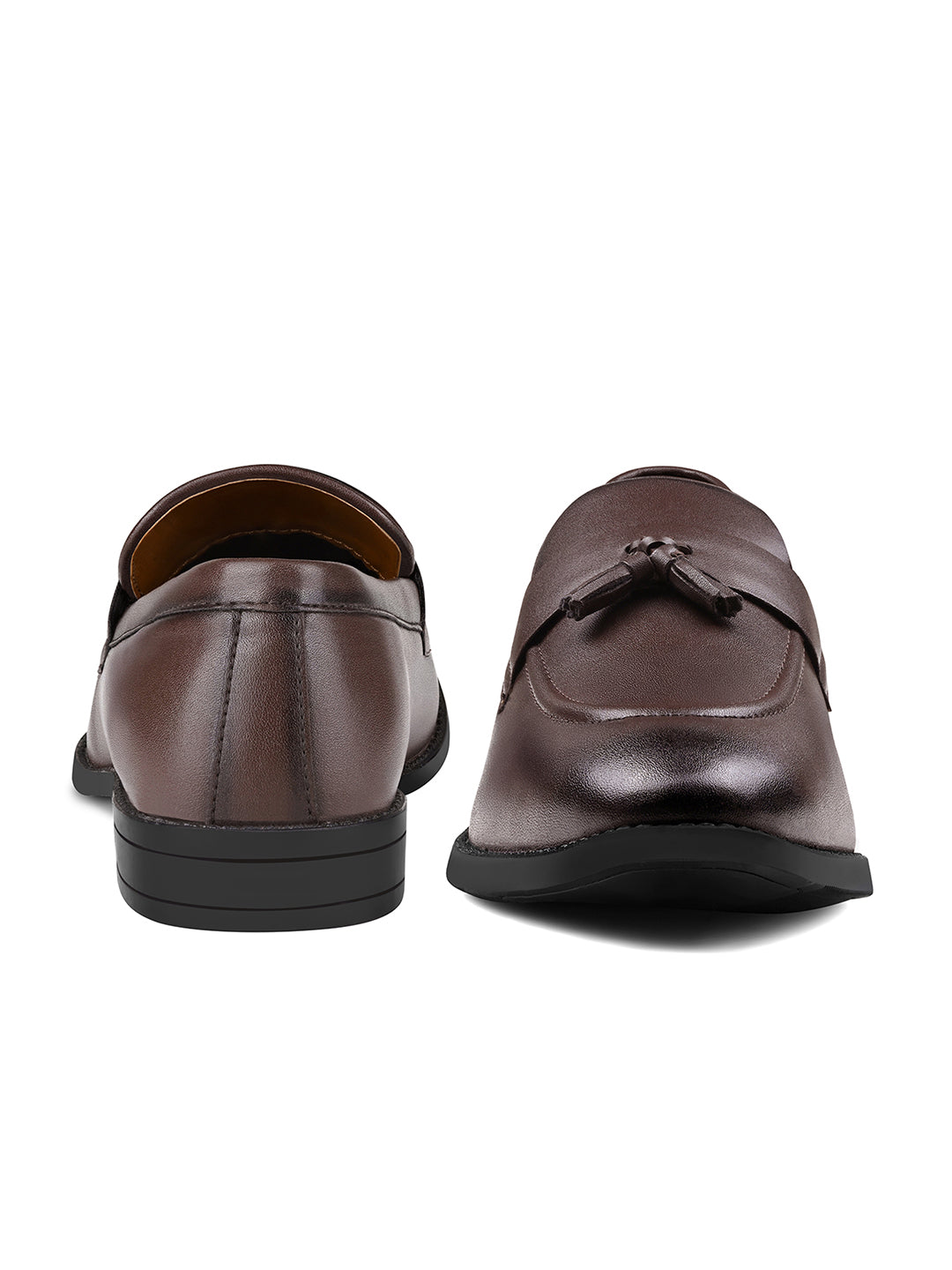 Brunette Brown Tassel Style Comfortable Moccasin