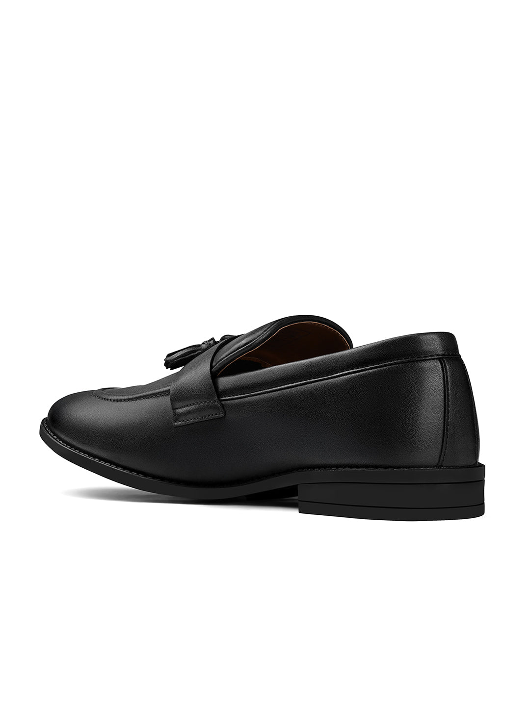 Obsidian Black Tassel Style Comfortable Moccasin
