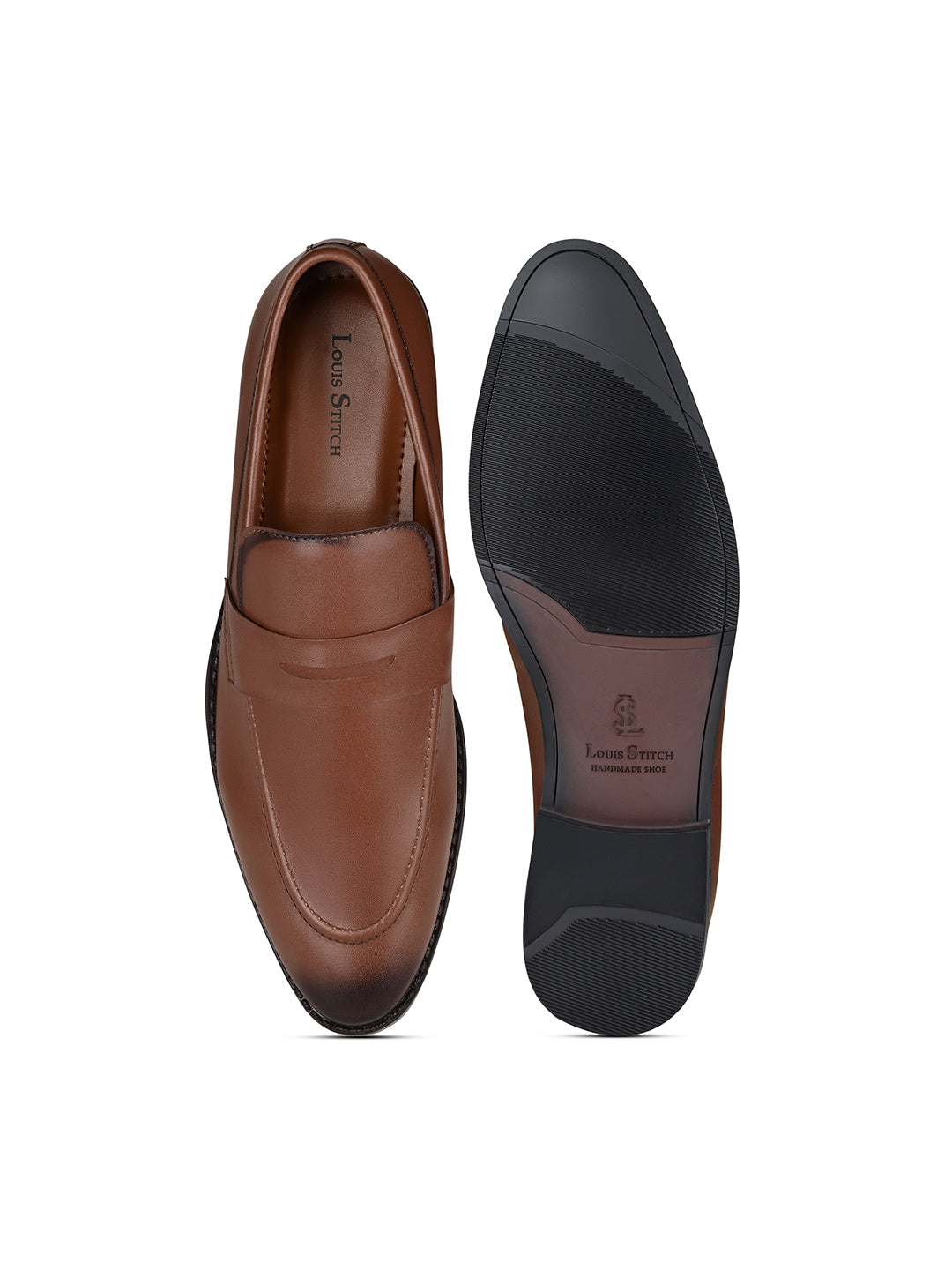 Russet Tan Slipon Style Comfortable Moccasin
