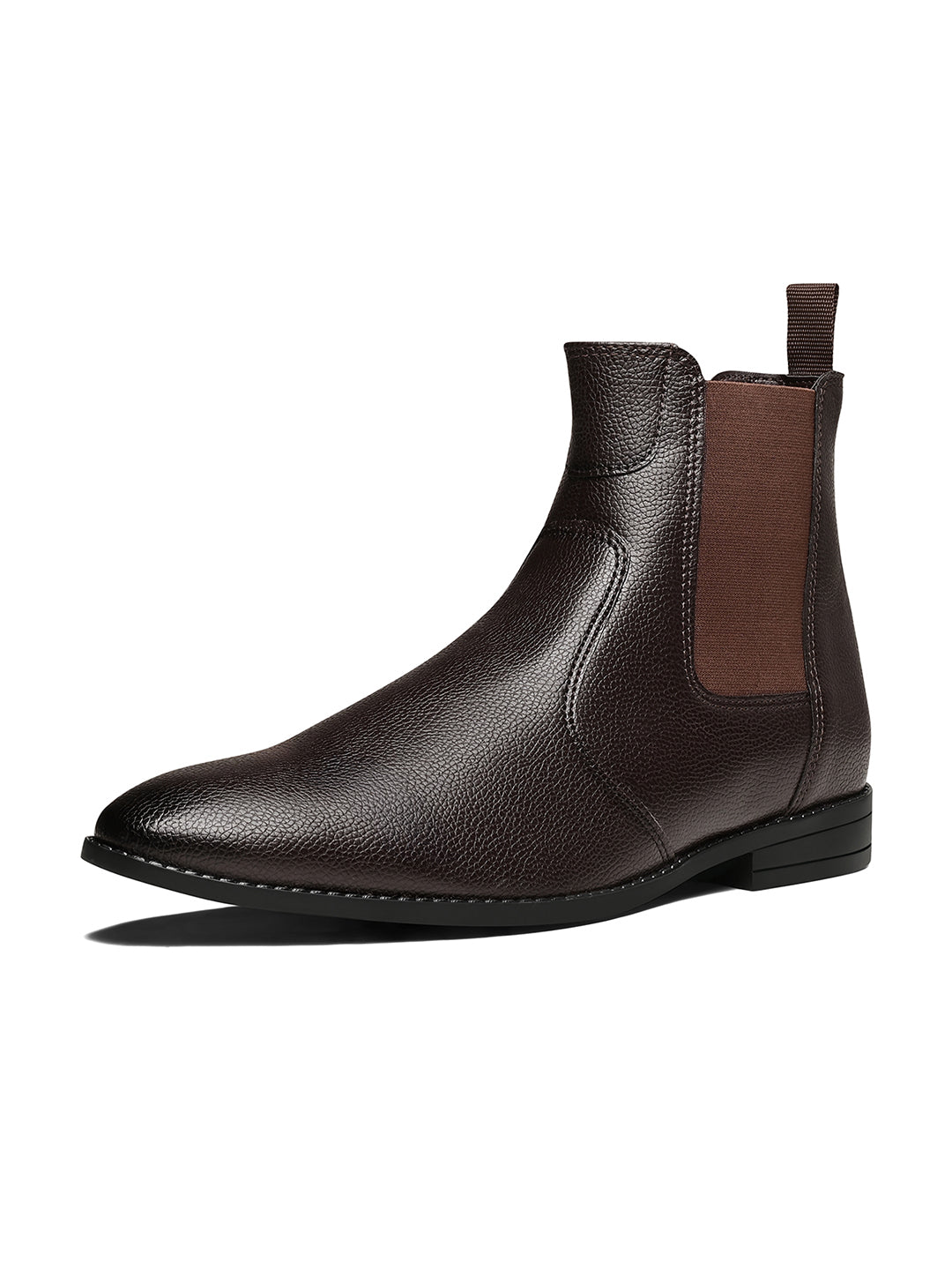 Brunette Brown Handcrafted Chelsea Milled Boots