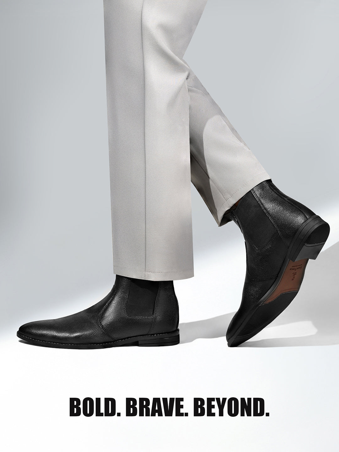 Obsidian Black Handcrafted Chelsea Milled Boots