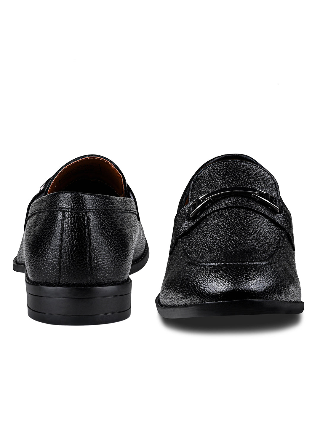 Jet Black Handcrafted Slipon Style Comfortable Moccasin