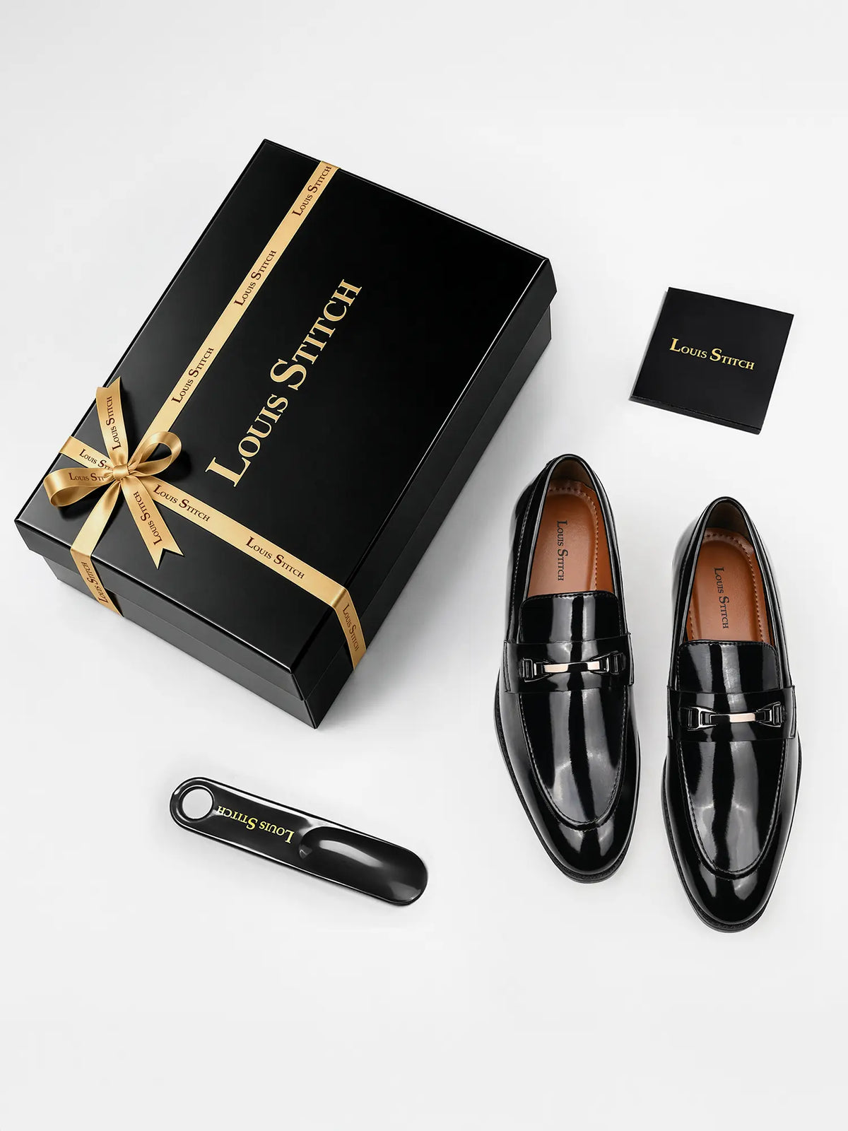 Jet Black Handcrafted Moccasin Slipon