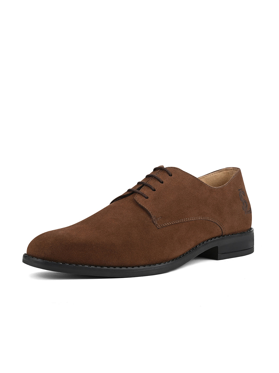Brunette Brown Italian Suede Leather British Style Handcrafted Casual Shoe