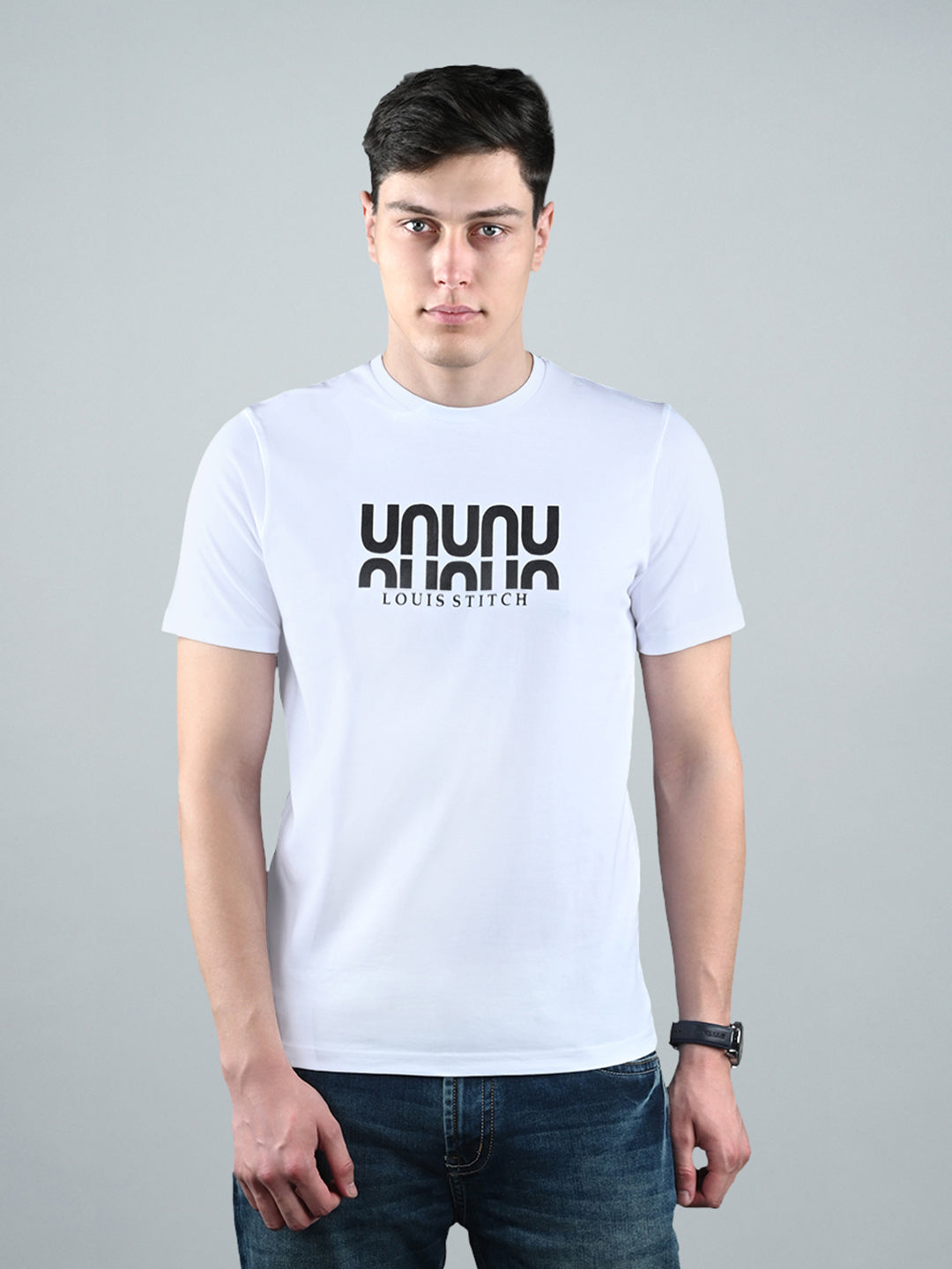 Men's Super Combed Cotton Regular Fit Pack of 2 Roundneck T-shirts