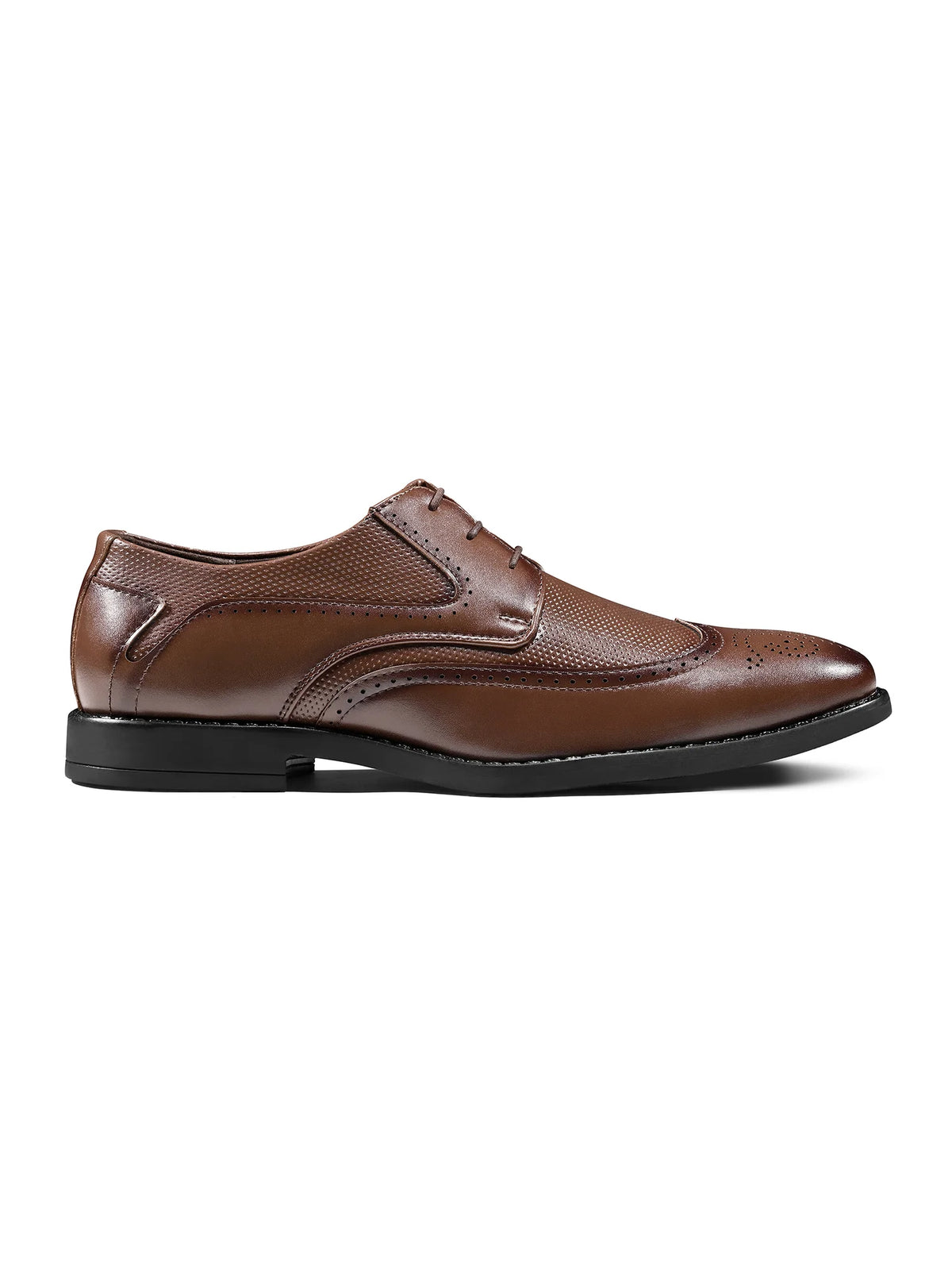 Russet Tan Formal Brogue Lace-Up Shoes