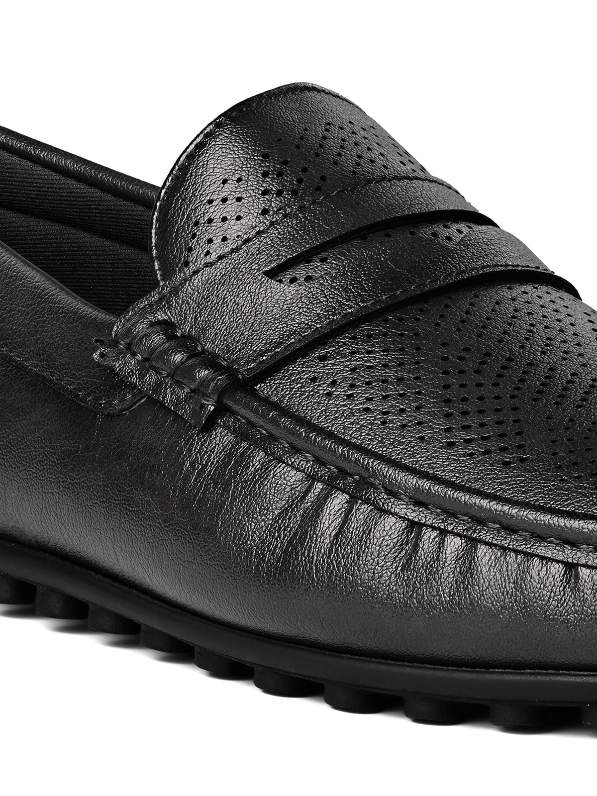 Jet Black Soft Touch & Lightweight Loafers