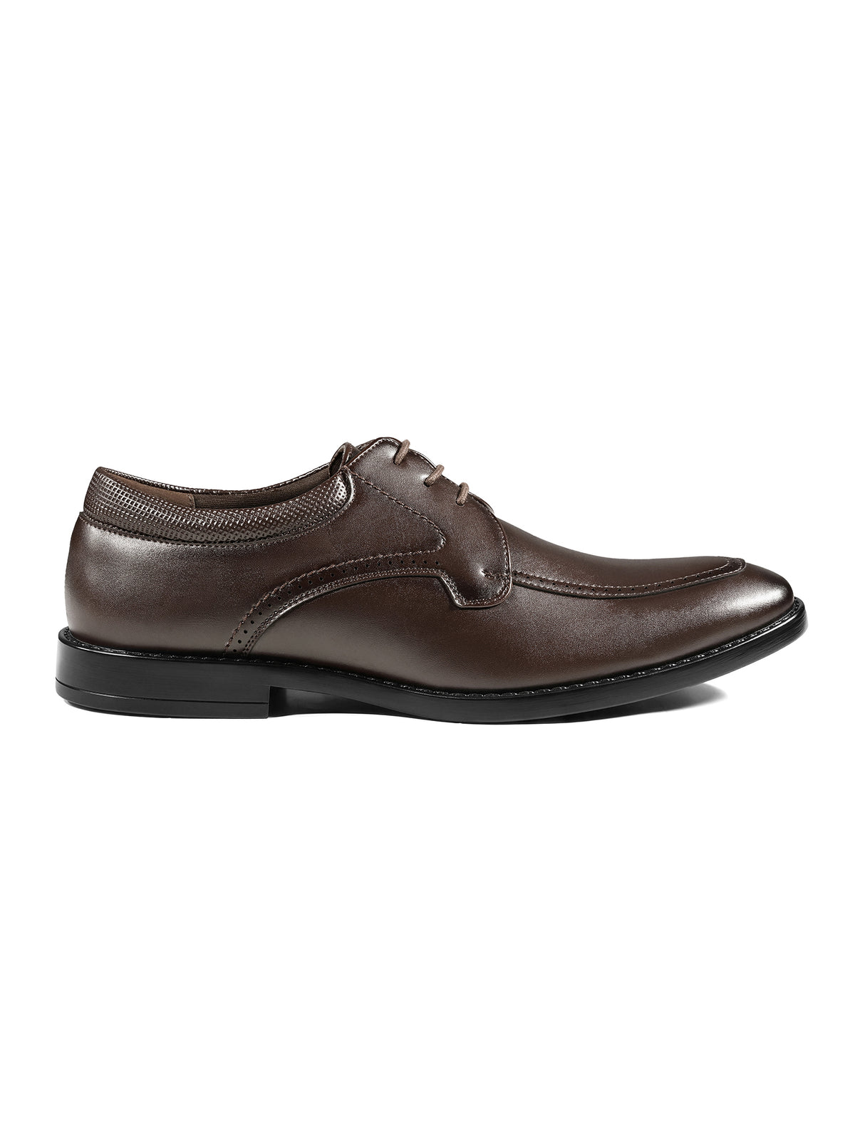 Brunette Brown Formal Derby Lace-Up Shoes