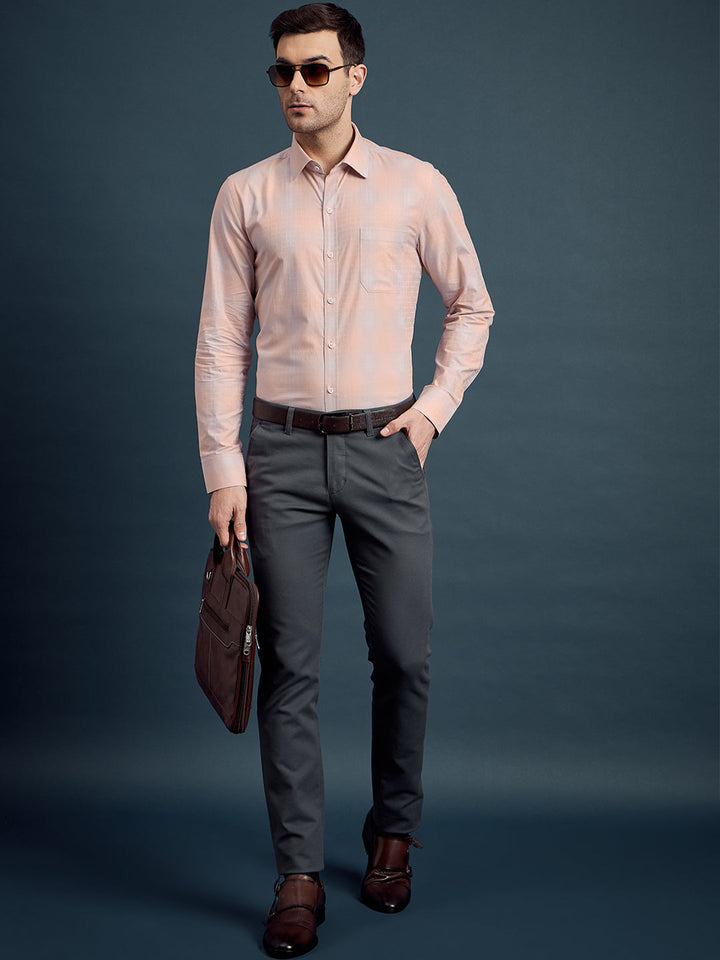 Men's Dress Shirt Orange Regular Fits main image 0