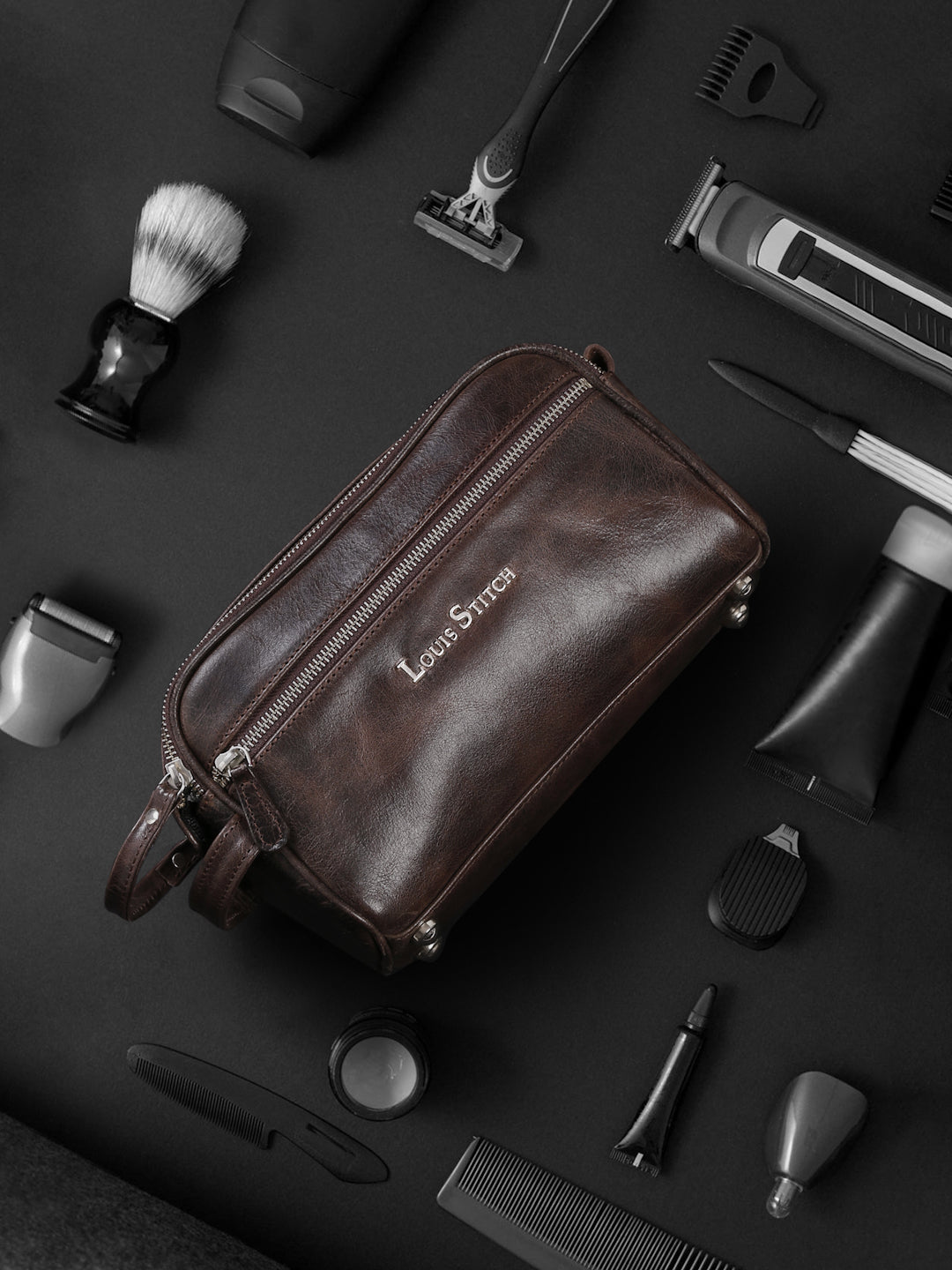 Men's Toiletry Bags & Kits Shop Dopp/Ditty Bags For Men At Louis Stitch