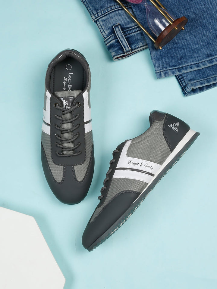 Grey Marble Men's Sneakers